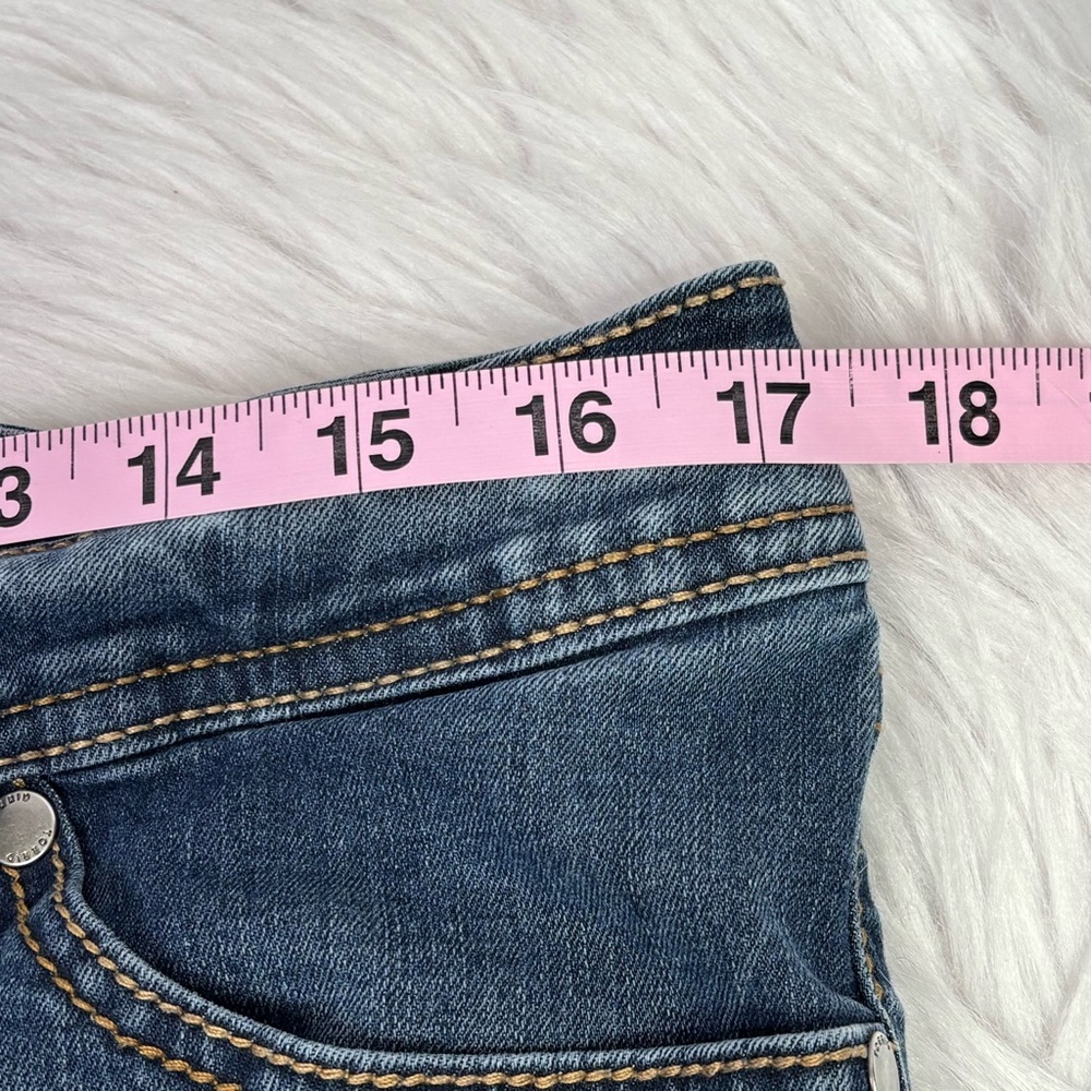Torrid Size 12S Short Luxe Slim Boot Bootcut Jeans Super Stretch Mid Rise in EUC - Picture 13 of 15